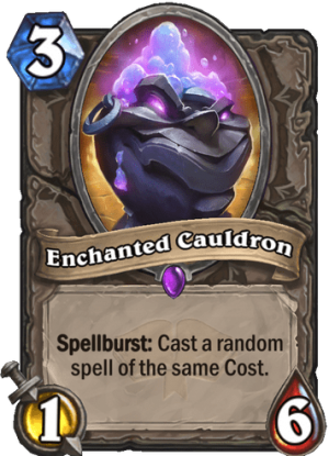 Enchanted Cauldron Card