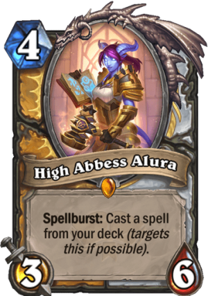 High Abbess Alura Card