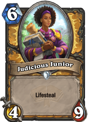Judicious Junior Card