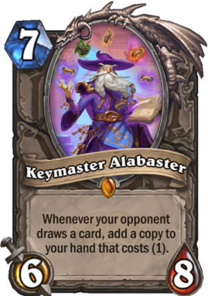 Keymaster Alabaster Card