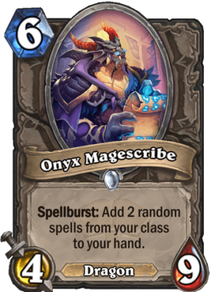 Onyx Magescribe Card