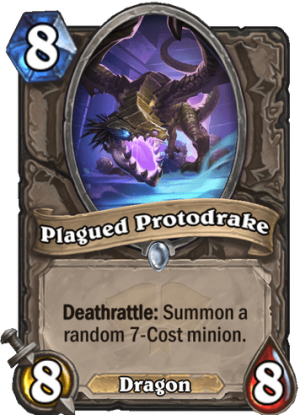 Plagued Protodrake Card
