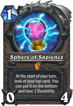 Sphere of Sapience Card