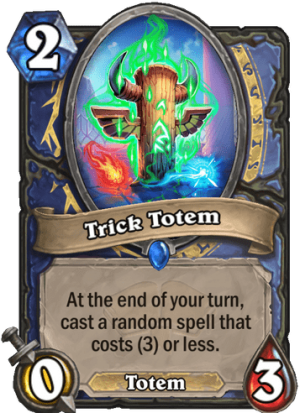 Trick Totem Card