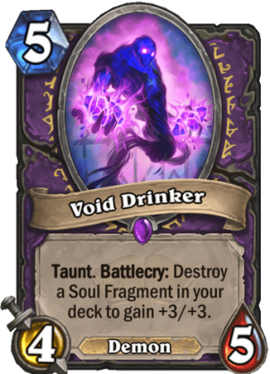 Void Drinker Card
