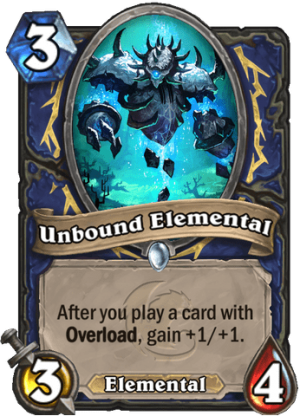 Unbound Elemental Card