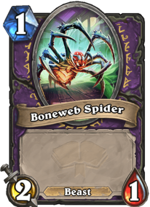 Boneweb Spider Card