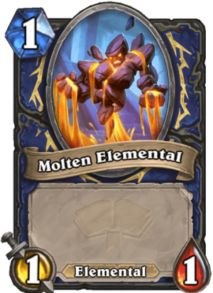 Molten Elemental Card