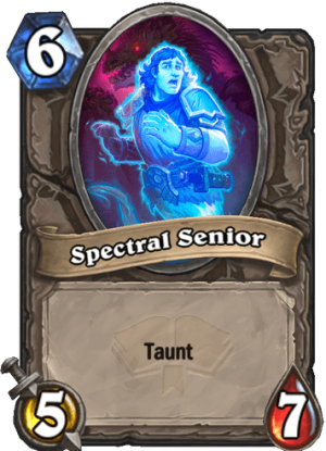 Spectral Senior Card
