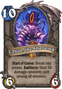 Plot Twist Quest C'Thun Control WARLOCK IS BEST!