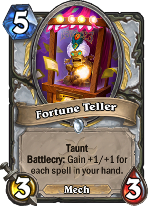 Fortune Teller Card