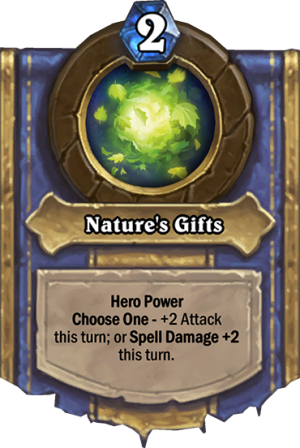 Nature’s Gifts Card