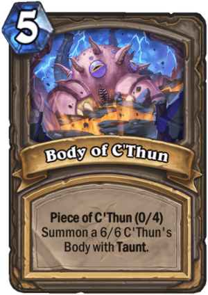Body of C’Thun Card