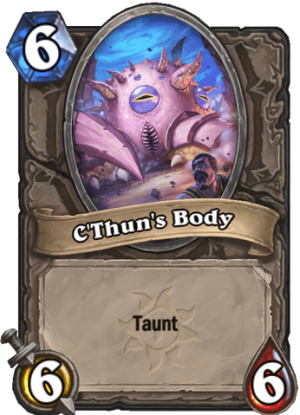 C’Thun’s Body Card