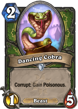 Dancing Cobra Card