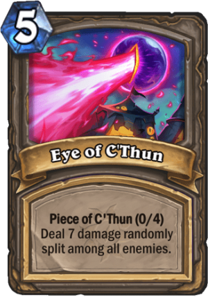 Eye of C’Thun Card