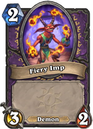 Fiery Imp Card