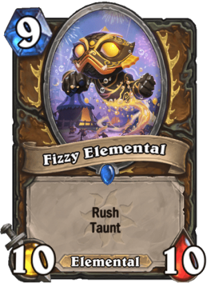 Fizzy Elemental Card