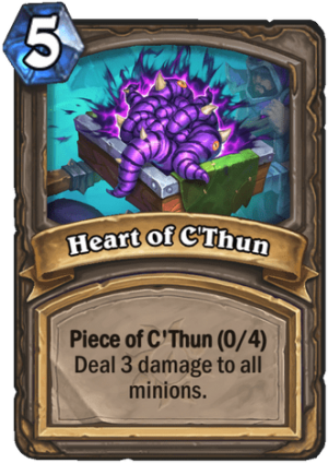 Heart of C’Thun Card