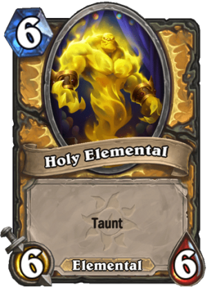 Holy Elemental Card