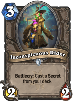Inconspicuous Rider Card