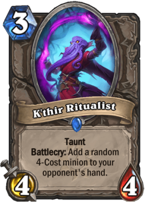 K’thir Ritualist Card