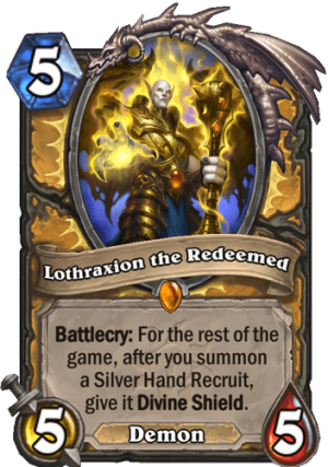 Lothraxion the Redeemed Card