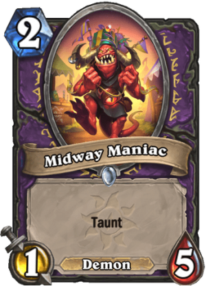 Midway Maniac Card