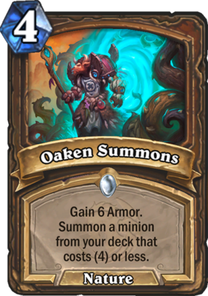 Oaken Summons Card