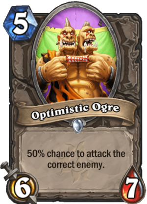 Optimistic Ogre Card