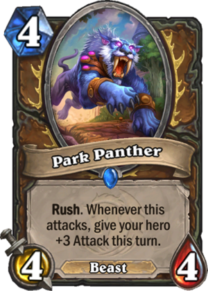 Park Panther Card