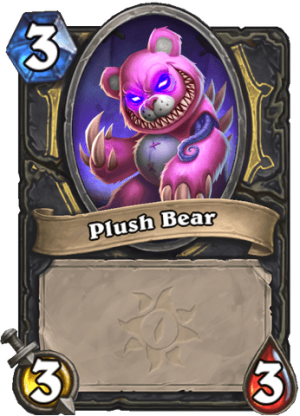 Plush Bear Card