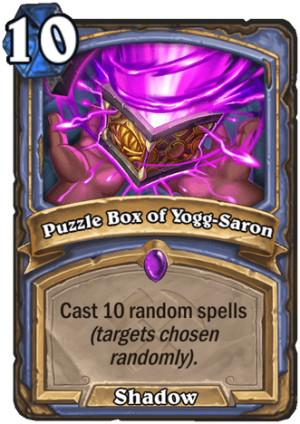 Puzzle Box of Yogg-Saron Card