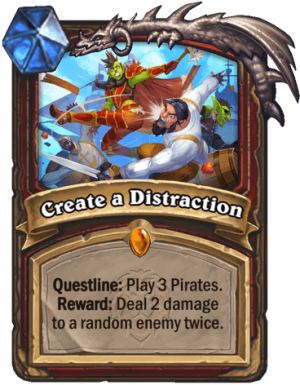 Create a Distraction Card