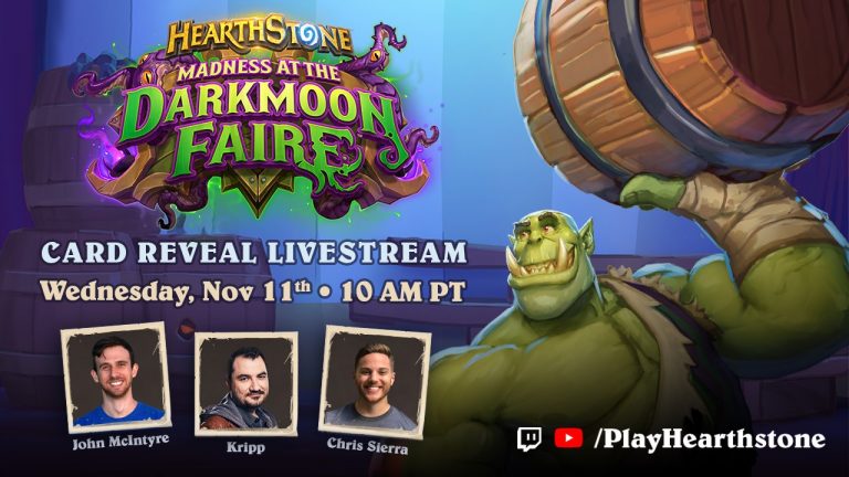 Madness At The Darkmoon Faire Final Card Reveal Livestream All Cards