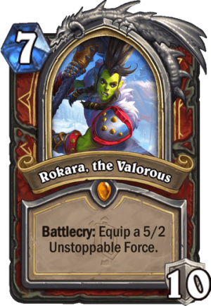 Rokara, the Valorous Card
