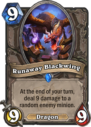 Runaway Blackwing Card