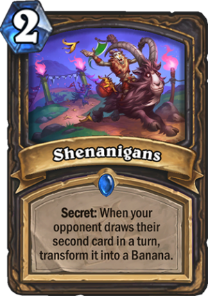 Shenanigans Card