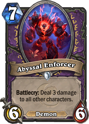 Abyssal Enforcer Card