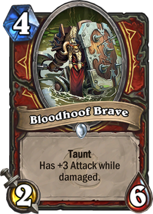 Bloodhoof Brave Card