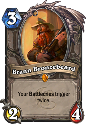 Brann Bronzebeard Card