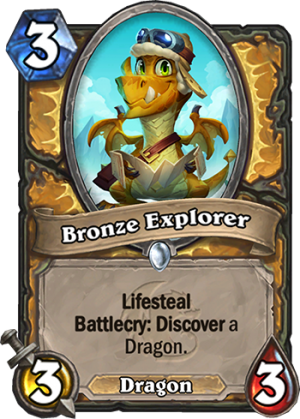Bronze Explorer Card