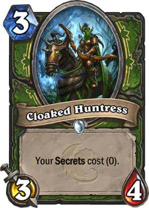 Cloaked Huntress Card