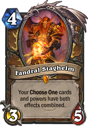 Fandral Staghelm Card