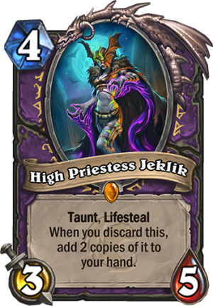 High Priestess Jeklik Card