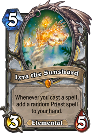 Lyra the Sunshard Card