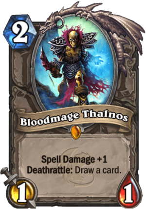 Bloodmage Thalnos Card