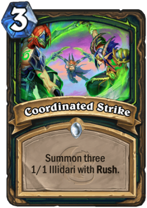 Coordinated Strike Card