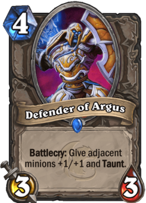 Defender of Argus Card