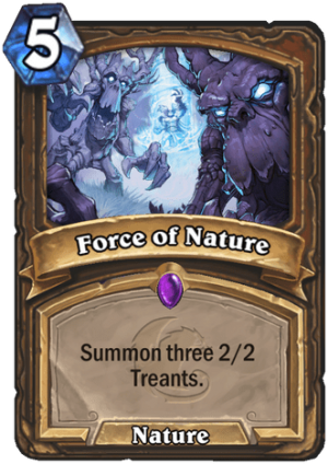 Force of Nature Card